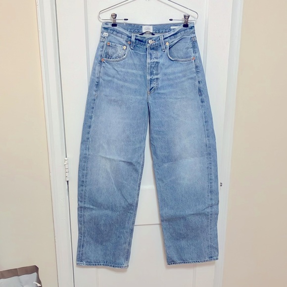 Citizens of Humanity Ayla wide leg jeans Skylights size 26 - Picture 3 of 7